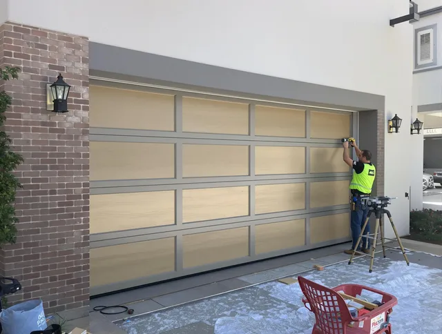 Garage door replacement service by Palm Beach Gardens Garage Door Repair in Palm Beach Gardens